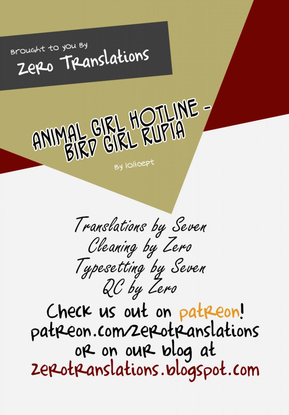 Hentai Manga Comic-Animal Girl Hotline ~ Bird Girl Rupia-Read-22